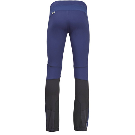 Wyprzedaż - Spodnie biegowe damskie Silvini Women Bottoms Soracte WP1145 wiatroszczelne z oddychającego materiału granatowe (3218-WP1145/3208)