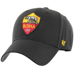 Czapka z daszkiem damska/męska 47 Brand ITFL AS Roma Basic Cap sportowa czarna (ITFL-RAC01CTP-BK)