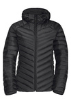 Kurtka zimowa damska Jack Wolfskin PASSAMANI DOWN HOODY W z kapturem czarna (1207101_6000)