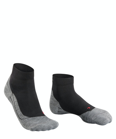 Wyprzedaż - Skarpety damskie krótkie FALKE RU4 Endurance Short Women black-mix (16706-3010)