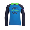 Bluzka ongsleeve bawełniana dziecięca dla chłopca/dziewczynki Trollkids Kids Preikestolen Longsleeve medium blue/navy (493-108)