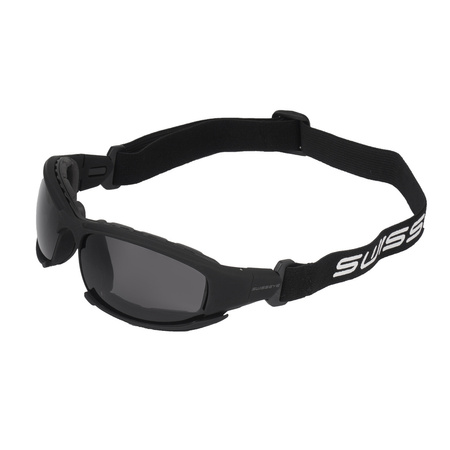 Swiss Eye - Okulary balistyczne Guardian z zestawem wizjerów - Czarne (40441)