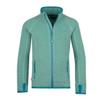 Kurtka polarowa dziecięca dla dziewczynki Trollkids Girls Noresund Jacket glacier green/teal (438-319)