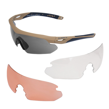 SwissEye - Okulary strzeleckie Nighthawk - Coyote (40292)