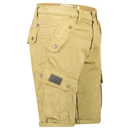 Bermudy Geographical Norway PRODOL EO MEN 063 mastyks (jasnobeżowy) męska (SX1427H/GNO-Mastic)