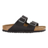 Klapki skórzane na lato Birkenstock Arizona Soft Footbed Oiled Leather regular szerokie damskie/męskie (752481)