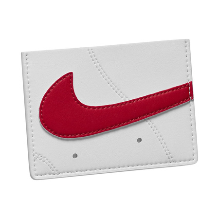 Etui na karty Nike Icon Air Force 1 Card biało-czerwone (N1009738173)