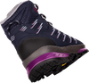 Buty trekkingowe damskie Lowa Trek Evo GTX MID Ws Gore-Tex navy/beere oddychająca membrana czarne (220743 6951)