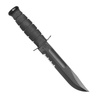 Ka-Bar 1214 - Black Serrated (GFN Sheath)