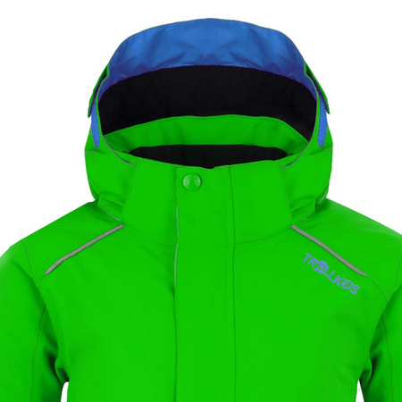 Kurtka ocieplana dziecięca Trollkids Kids Holmenkollen Snow Jacket Pro zimowa zielona (913-303)