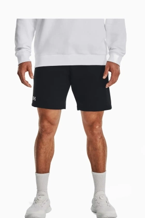 Szorty sportowe męskie UA Rival Fleece Shorts (1379779-001)