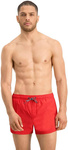Wyprzedaż - Spodenki plażowe męskie kąpielowe Puma Swim Men Short Length Swim Shorts 1P czerwone (907658-02)
