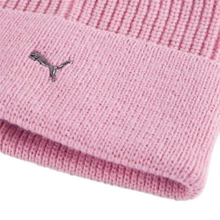 Czapka zimowa damska/męska Puma Metal Cat Beanie różowa (024874 05)