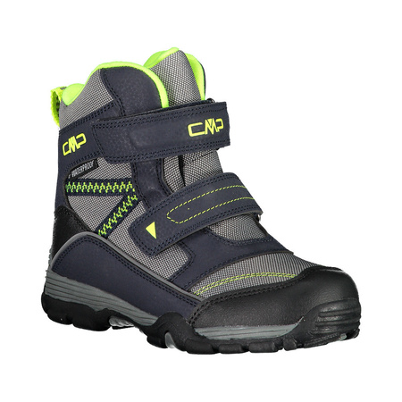 Wyprzedaż - Buty zimowe dziecięce wodoodporne CMP Kids Pyry Snow Boot WP szare (38Q4514-20UF)