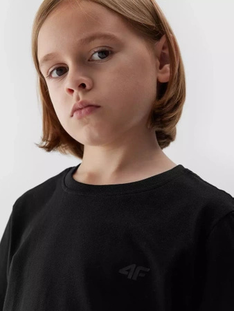Koszulka dziecięca 4F black (4FJAW23TTSHM0795-20S)
