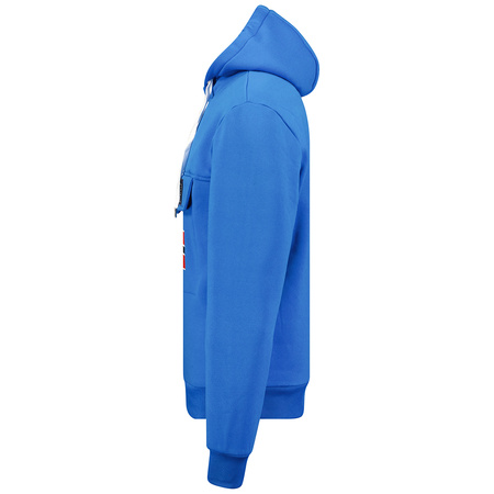 Bluza Geographical Norway GADRIEN BLUE-WHITE DB MEN 054 błękit królewski / biały męska (WW6115H/GN-Royal Blue / White)