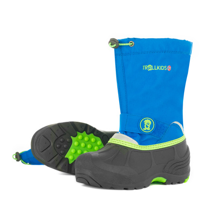 Buty zimowe dziecięca Trollkids Kids Telemark Winter Boot XT wodoodporne niebieskie (193-106)