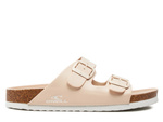 Wyprzedaż - Klapki na lato damskie ONeill Sandy Slider Women Low beżowe (9024101873D)