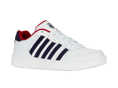 Męskie sneakersy K-Swiss COURT PALISADES PEACOAT/WHITE/WHITE-M (06931-411-M)