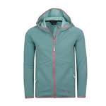 Kurtka polarowa dziecięca dla dziewczynki Trollkids Girls Sogndal Jacket glacier green/orchid (335-325)