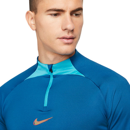 Bluza męska Nike Dri-FIT Strike Drill Top jasno-niebieska (DH8732 407)