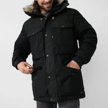 Kurtka puchowa ocieplana męska Fjällräven Singi Down Jacket M Black (F86699-550)