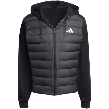 Kurtka męska adidas Essentials Climawarm Hybrid Down Hooded czarna (KA5251)