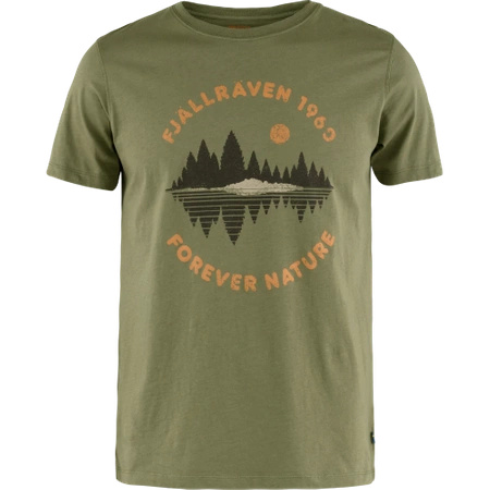 T-shirt męski Fjällräven Forest Mirror T-shirt M Green (F87045-620)