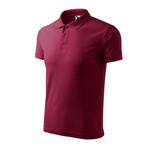 Koszulka polo męska Pique Polo (garnet) (MLI-20386)