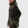 Wyprzedaż - Kurtka softshellowa męska Fjällräven Värmland Wool Jacket M outdoorowa zielona (F86903-633-636)