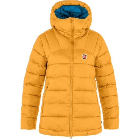 Kurtka ocieplana damska Fjällräven Expedition Mid Winter Jacket W Mustard Yellow-UN Blue (F14500147-161-525)