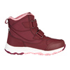 Buty zimowe dziecięce Trollkids Kids Hafjell Winter Boots maroon red/antique rose ocieplane wodoodporne czerwone (264-219)