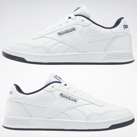 Buty męskie Reebok Court Advance Unisex sneakersy eko skóra białe (100010614)