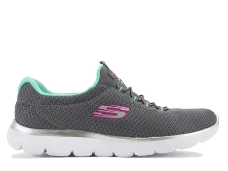 Buty sportowe damskie Skechers Summits sneakersy szare (12980-CCGR)