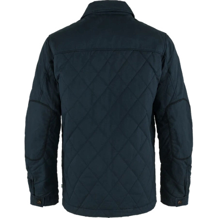 Kurtka puchowa ocieplana męska Fjällräven Övik Wool Padded Jacket M Dark Navy (F84127-555)