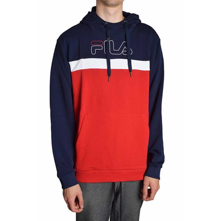 Bluza męska Fila LAURITZ HOODY czerwona (683181R69)