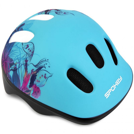 Kask rowerowy Spokey Florist Jr (927772)
