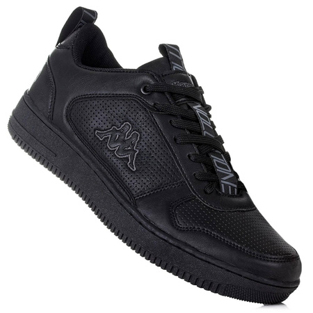 Wyprzedaż - Sneakersy Kappa Fogo OC Black/Grey buty sportowe czarne  (243180OC-1116)