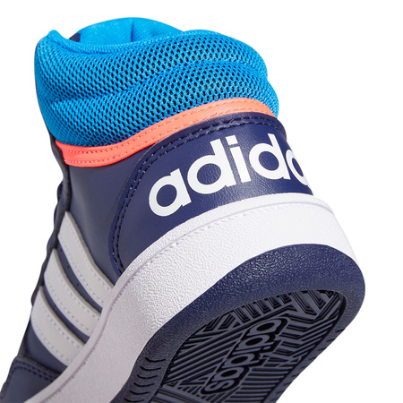 Buty dla dzieci adidas Hoops Mid granatowe (GW0400)