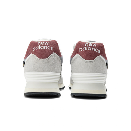 Wyprzedaż - Sneakersy damskie/męskie New Balance 574 buty sportowe całoroczne klasyczne szare (U574KBR)