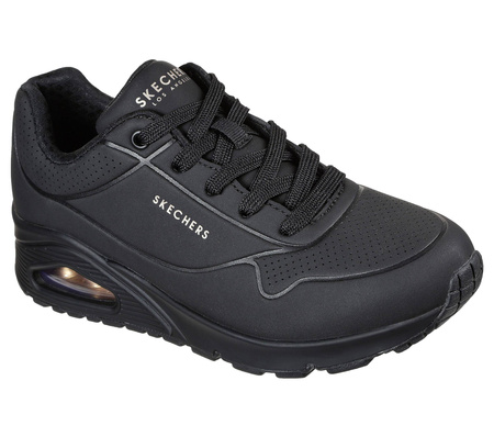 Sneakersy damskie Skechers Uno Stand on Air czarne (73690-BBK)