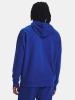 Bluza z kapturem męska UNDER ARMOUR Rival Fleece Logo kangurka niebieska (1379758-400)