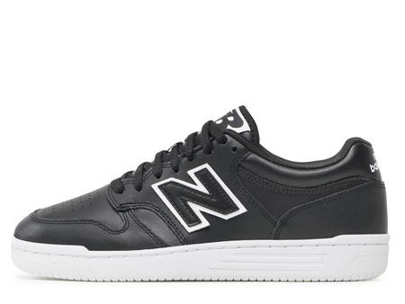 Buty sportowe New Balance NB 480 klasyczne skórzane sneakersy białe (BB480LBT)