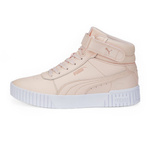 Sneakersy damskie Puma Carina 2.0 Mid buty sportowe wysokie różowe (385851-03)