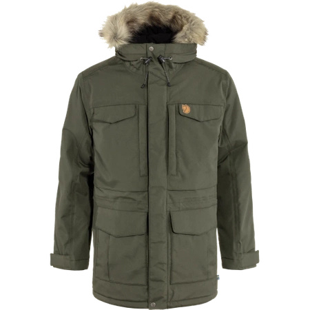 Kurtka ocieplana męska Fjällräven Nuuk Parka M Deep Forest (F86668-662)