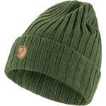 Czapka zimowa wełniana damska/męska Fjällräven Byron Hat beanie ciepła zielona (F77388-677)