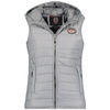 Bezrękawnik Geographical Norway VATIKA HOOD EO GIRL 233 jasnoszary dla dziweczynki (WW2008E/GNO-Light Grey)