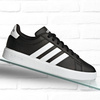 Buty sportowe adidas GRAND COURT 2.0 czarno-białe tenisówki (GW9196)