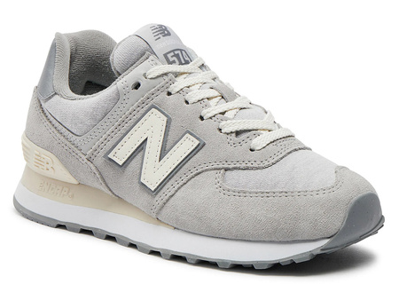 Buty męskie New Balance NB 574 ze skóry zamszowej szary (U574GBG)