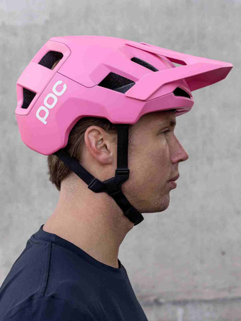Wyprzedaż - Kask rowerowy damski/męski POC Kortal Pink Matt Enduro/All Mountain różowy (10524_1723)